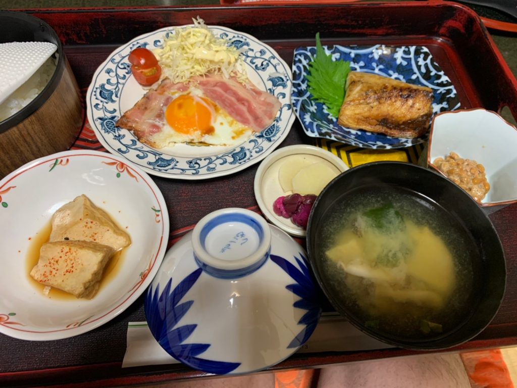 入沢旅館二日目朝食